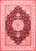 Medallion Red Traditional Area Rugs