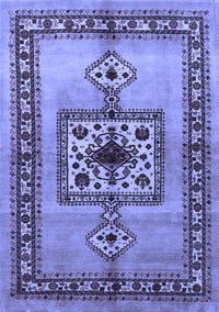Persian Blue Traditional Rug, tr486blu