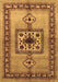 Machine Washable Persian Brown Traditional Rug, wshtr486brn