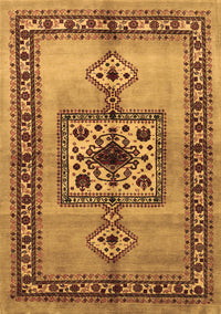 Persian Brown Traditional Rug, tr486brn