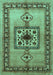 Persian Turquoise Traditional Rug, tr486turq