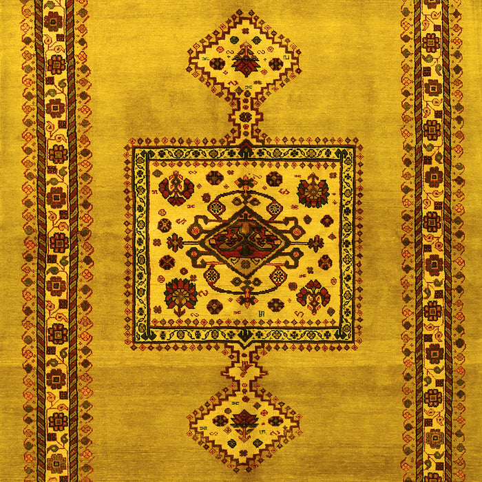 Persian Yellow Traditional Rug, tr486yw