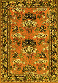 Persian Yellow Traditional Rug, tr487yw