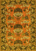 Persian Yellow Traditional Rug, tr487yw