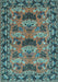 Persian Light Blue Traditional Rug, tr487lblu