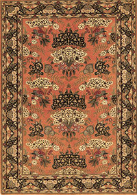 Persian Brown Traditional Rug, tr487brn