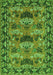 Persian Green Traditional Rug, tr487grn