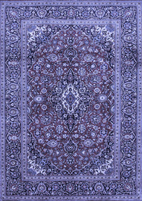 Medallion Blue Traditional Rug, tr48blu