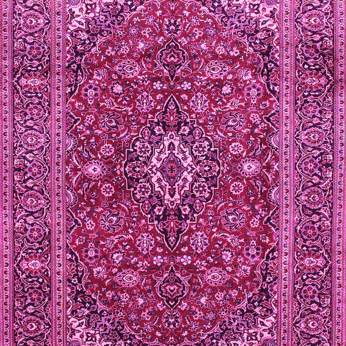 Medallion Pink Traditional Rug, tr48pnk