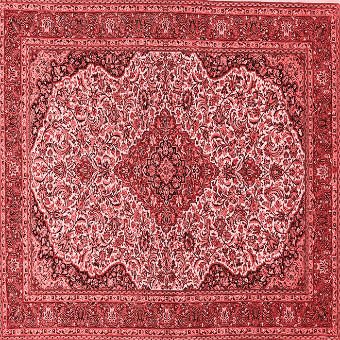 Medallion Red Traditional Rug, tr490red