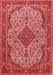 Medallion Red Traditional Area Rugs