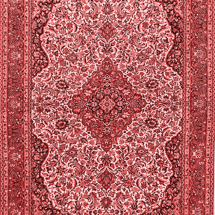 Medallion Red Traditional Area Rugs