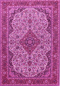 Medallion Pink Traditional Rug, tr490pnk