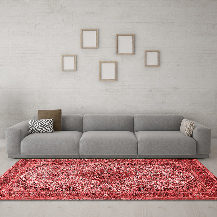 Traditional Red Washable Rugs