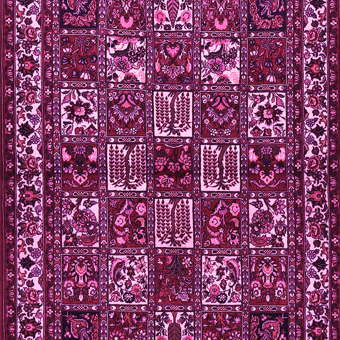 Machine Washable Animal Pink Traditional Rug, wshtr491pnk