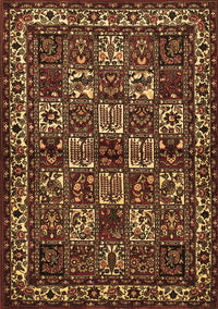 Animal Brown Traditional Rug, tr491brn