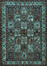 Animal Light Blue Traditional Rug, tr491lblu