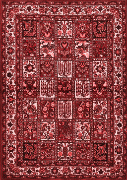 Animal Red Traditional Area Rugs