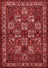 Animal Red Traditional Area Rugs