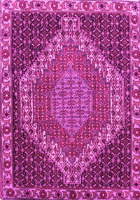 Medallion Pink Traditional Rug, tr492pnk