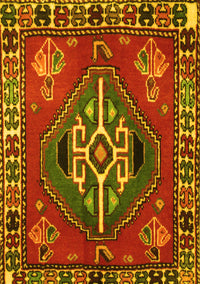 Persian Yellow Traditional Rug, tr493yw
