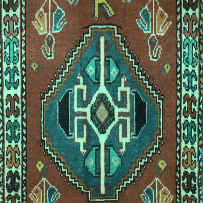 Persian Turquoise Traditional Rug, tr493turq