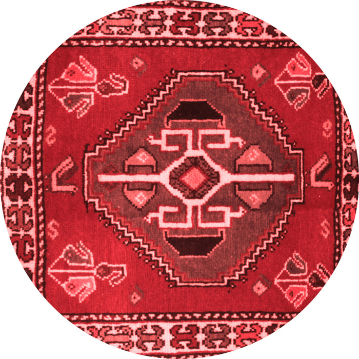 Machine Washable Persian Red Traditional Rug, wshtr493red