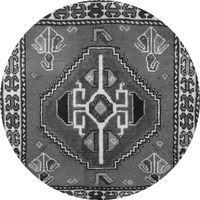 Machine Washable Persian Gray Traditional Rug, wshtr493gry