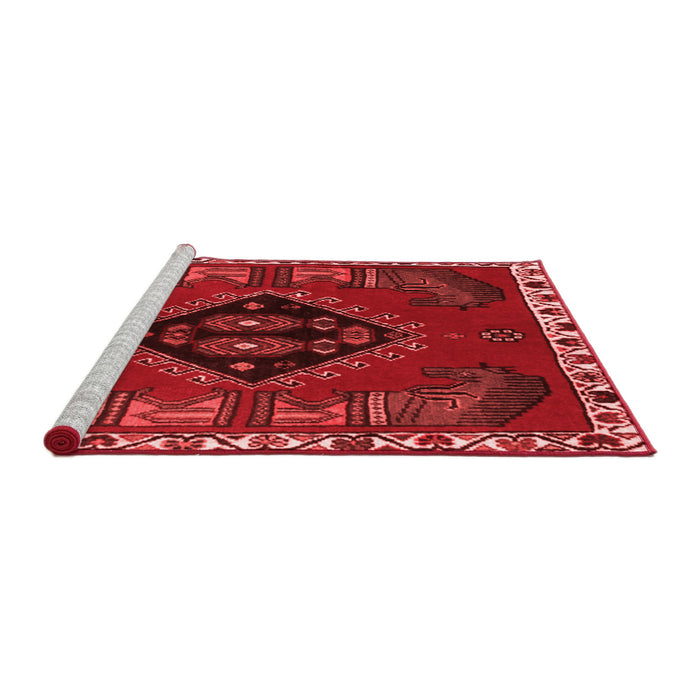 Traditional Red Washable Rugs