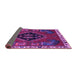 Sideview of Persian Purple Traditional Rug, tr494pur