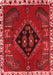 Persian Red Traditional Area Rugs