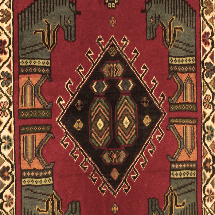 Persian Brown Traditional Rug, tr494brn