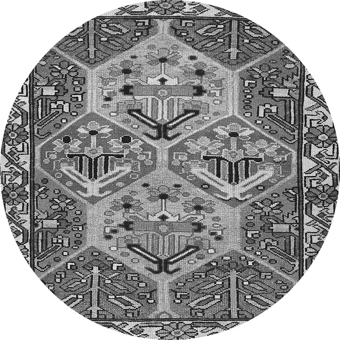 Square Persian Gray Traditional Rug, tr495gry