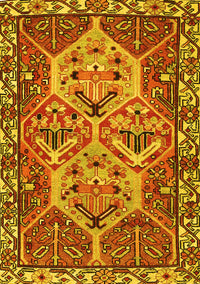 Persian Yellow Traditional Rug, tr495yw