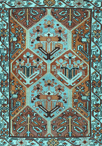 Persian Light Blue Traditional Rug, tr495lblu