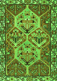 Persian Green Traditional Rug, tr495grn