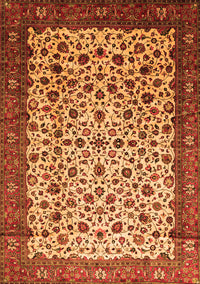 Persian Orange Traditional Rug, tr496org