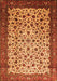 Persian Orange Traditional Rug, tr496org