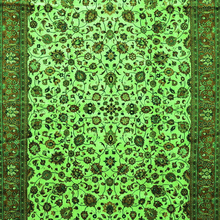 Persian Green Traditional Rug, tr496grn