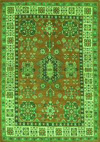 Persian Green Traditional Rug, tr497grn