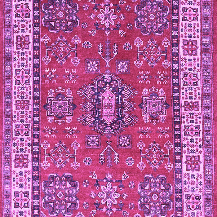 Machine Washable Persian Purple Traditional Area Rugs, wshtr497pur