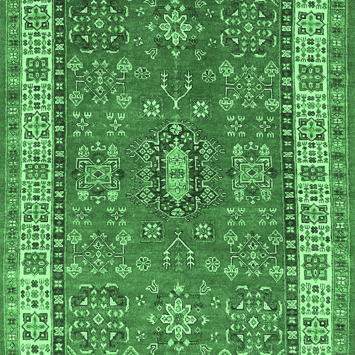 Persian Emerald Green Traditional Rug, tr497emgrn