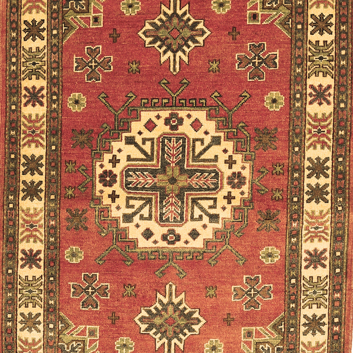 Medallion Brown Traditional Rug, tr498brn
