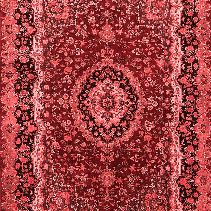 Medallion Red Traditional Area Rugs