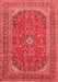 Medallion Red Traditional Area Rugs