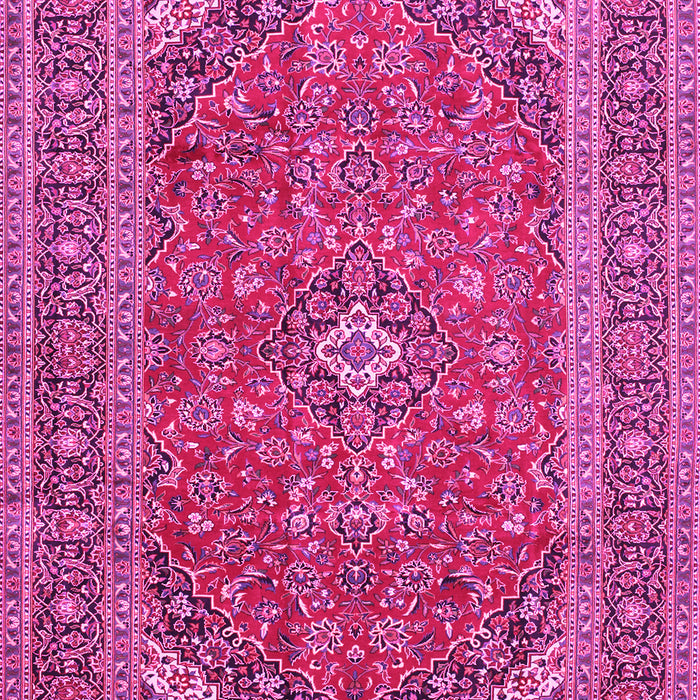 Medallion Pink Traditional Rug, tr49pnk