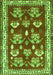 Animal Green Traditional Rug, tr4grn