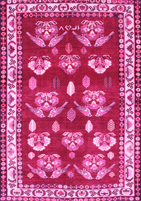 Animal Pink Traditional Rug, tr4pnk