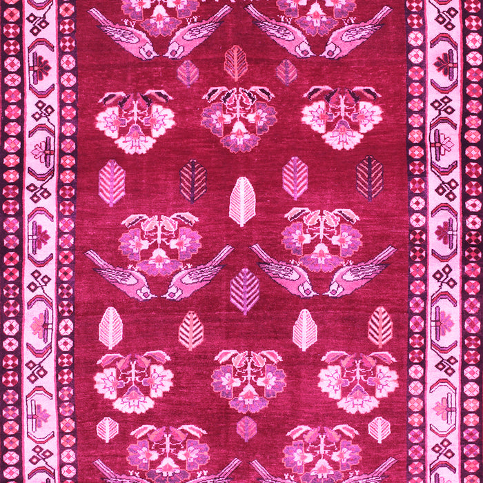 Animal Pink Traditional Rug, tr4pnk