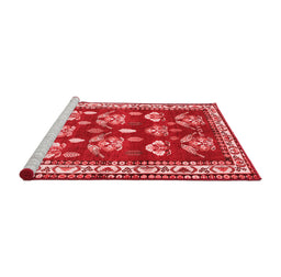 Traditional Red Washable Rugs